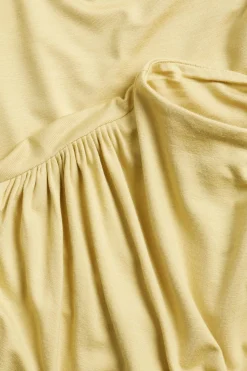 Långärmad topp med drapering