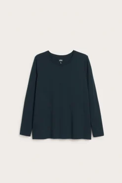 Långärmad t-shirt i bomull
