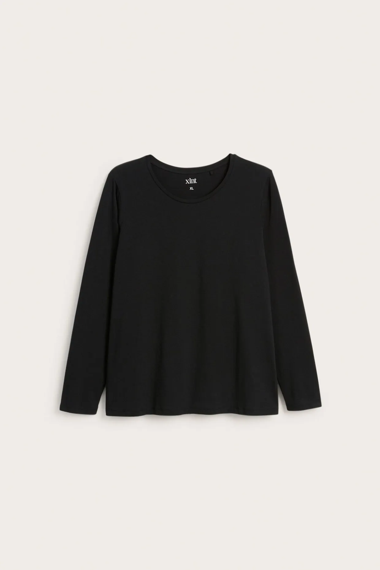 Långärmad t-shirt i bomull