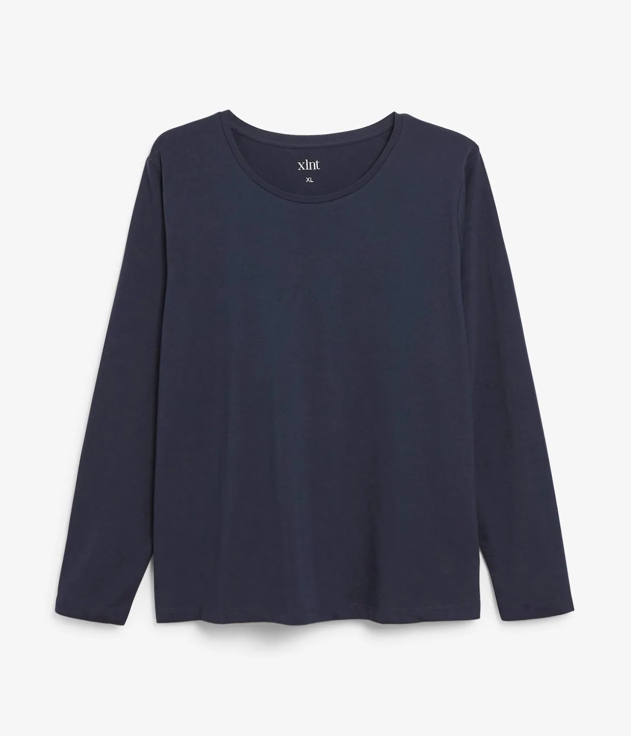 Långärmad t-shirt i bomull
