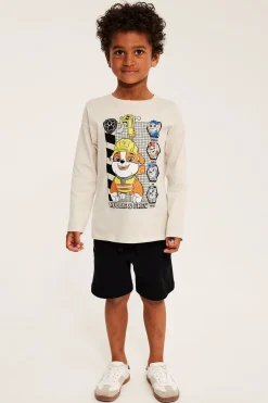 Långärmad t-shirt med Rubble från Paw Patrol