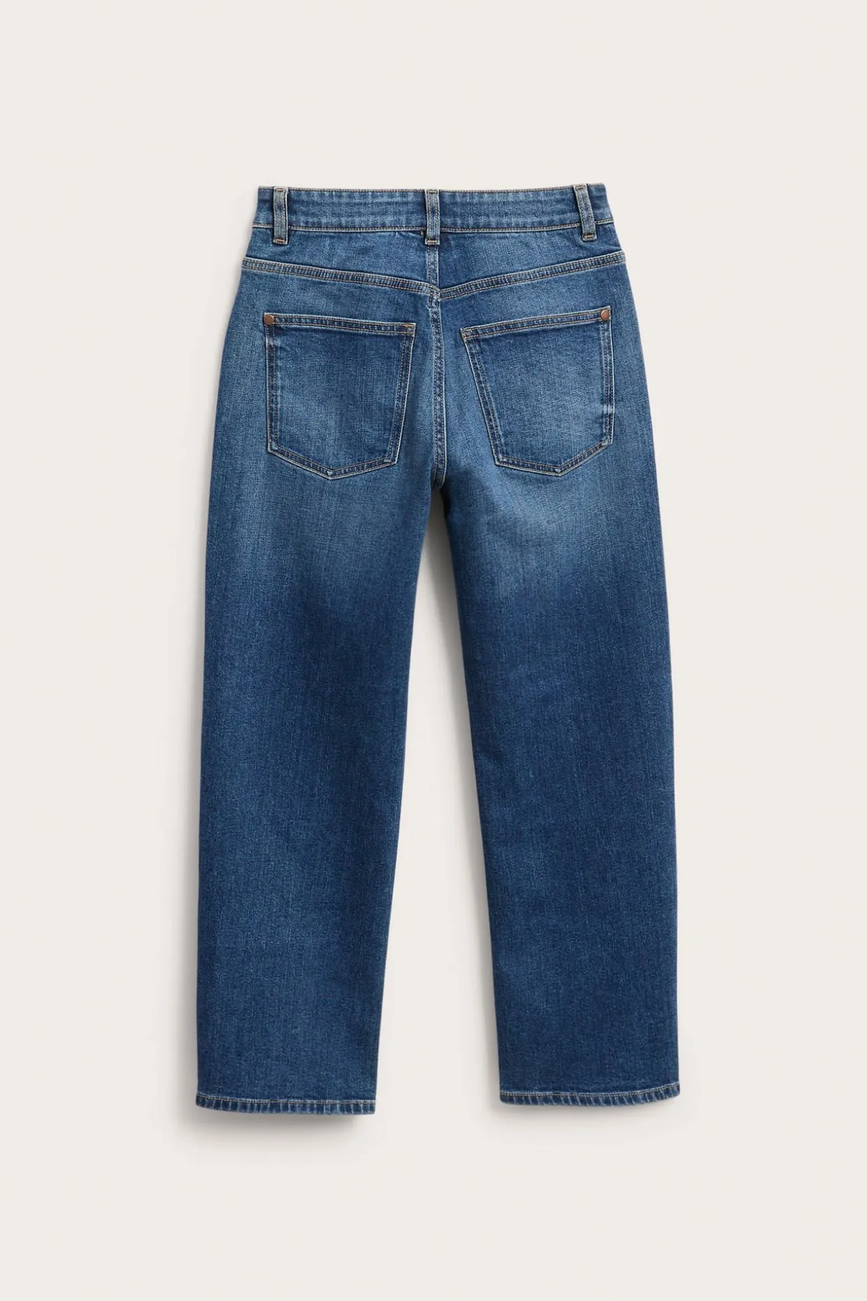 Loose jeans mid waist