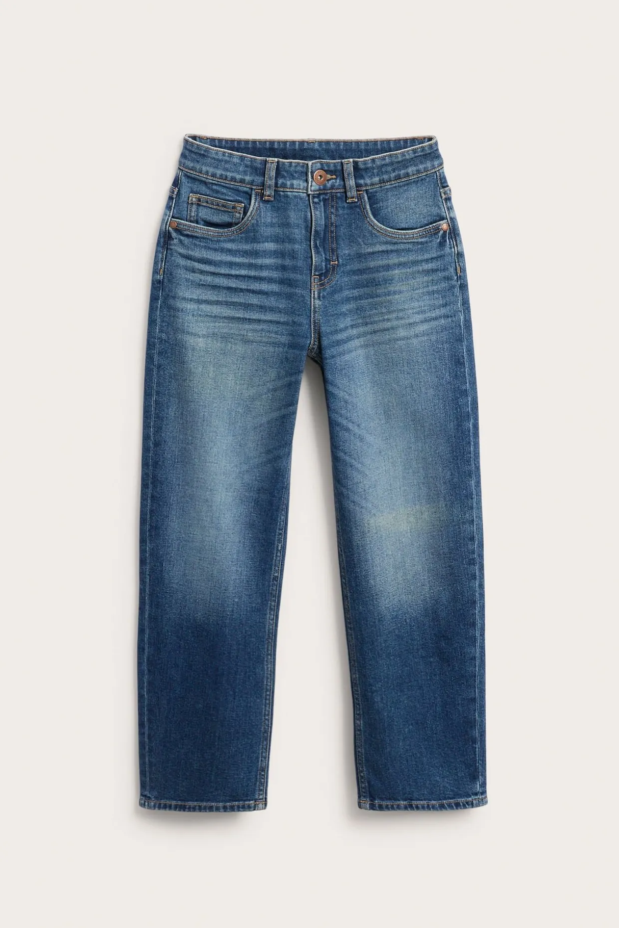 Loose jeans mid waist