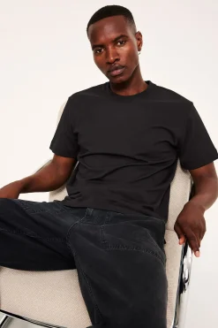 Loose t-shirt i bomull