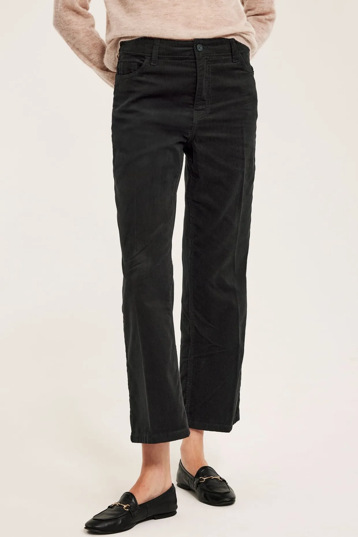 Manchestersbyxa med kick flare