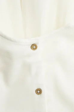 Meshklänning med broderi
