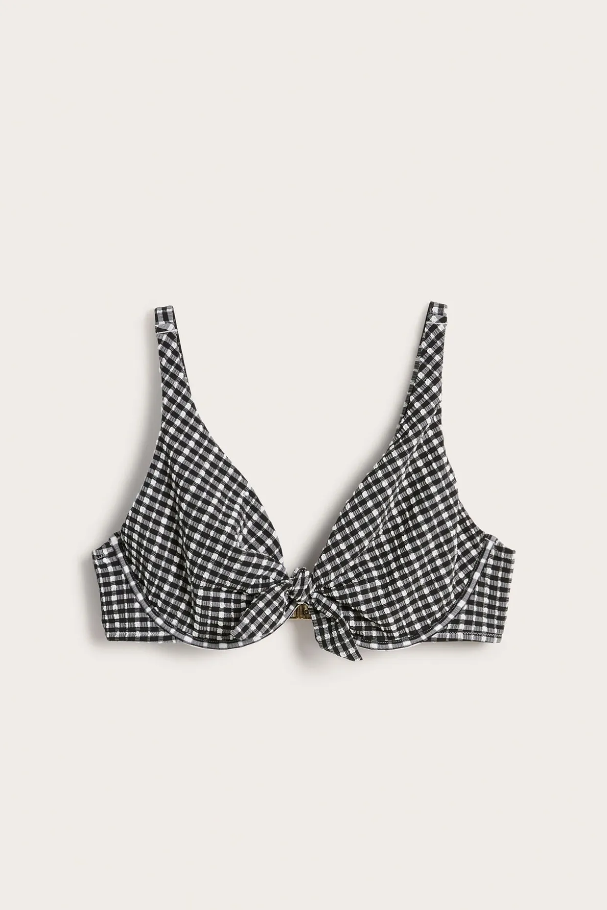 Mönstrad bikini-bh