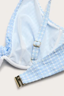 Mönstrad bikini-bh