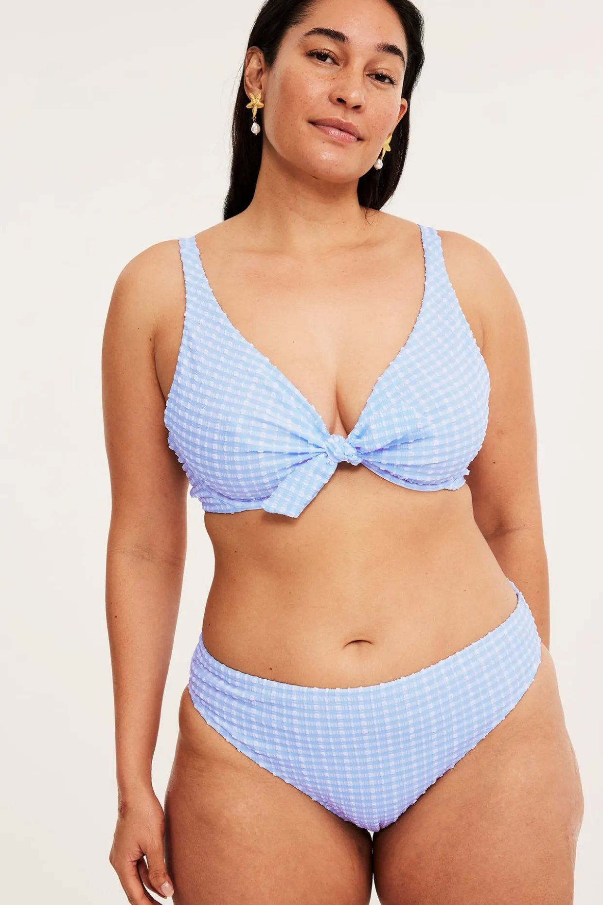 Mönstrad bikini-bh