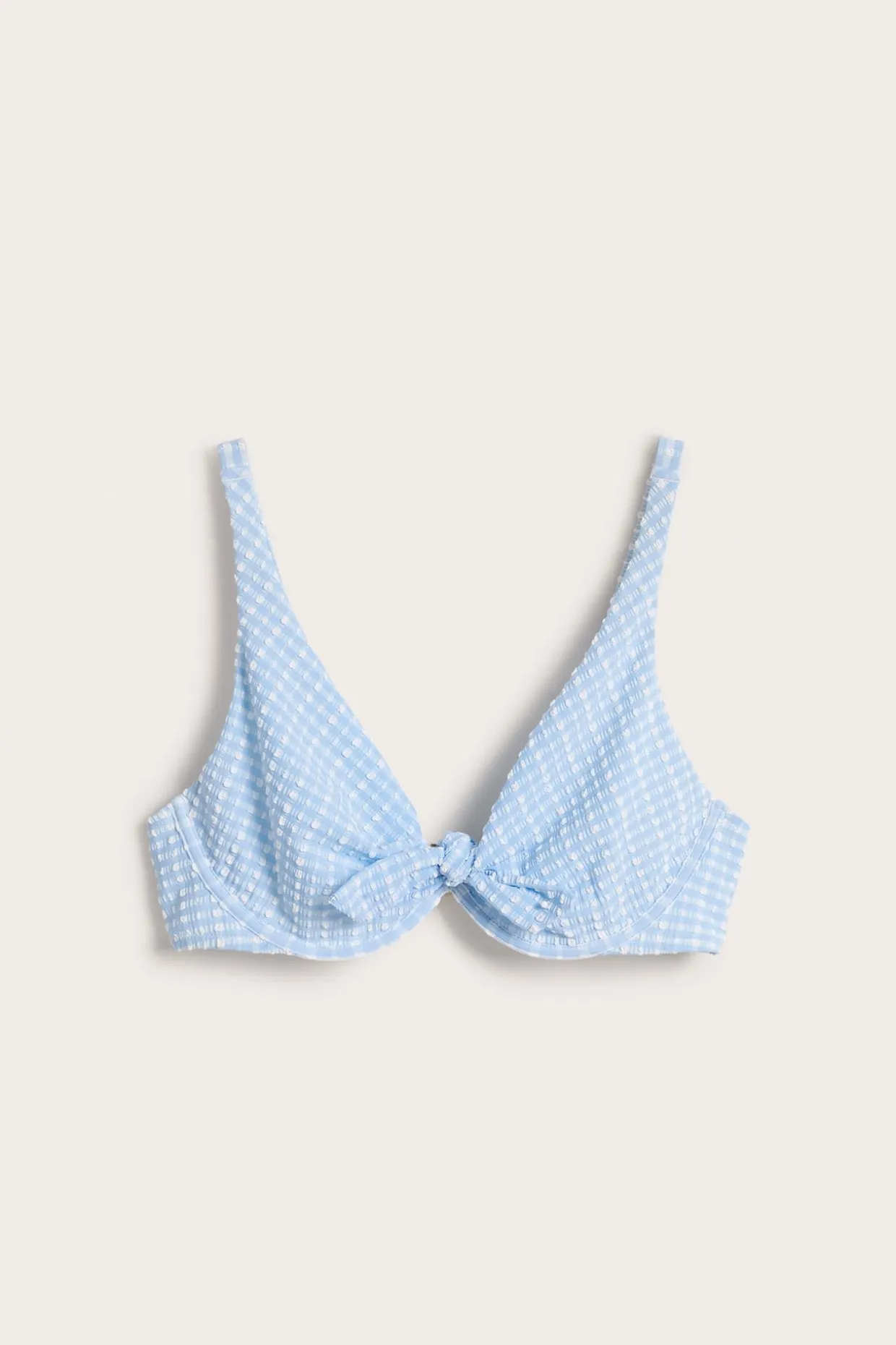 Mönstrad bikini-bh