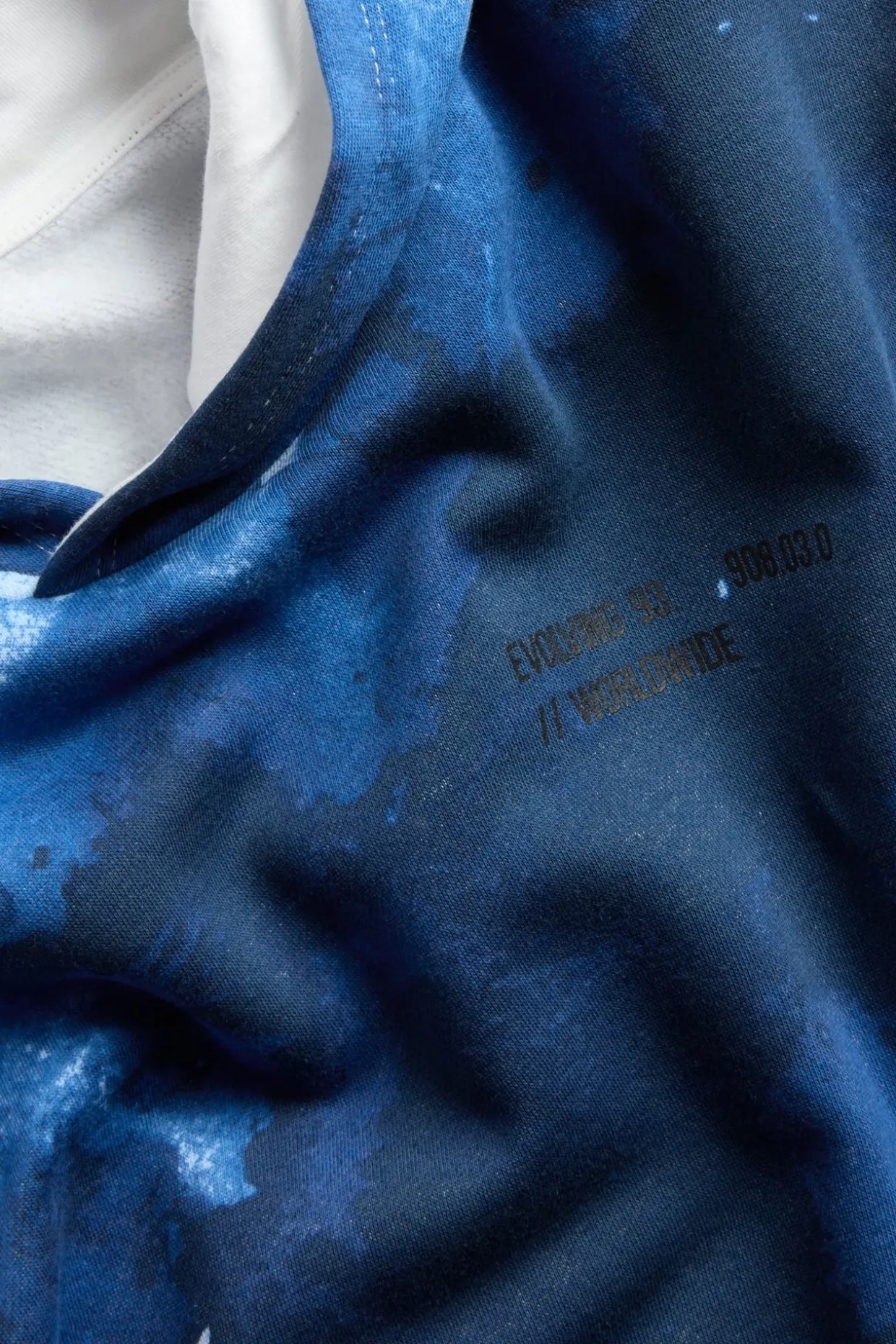 Mönstrad hoodie