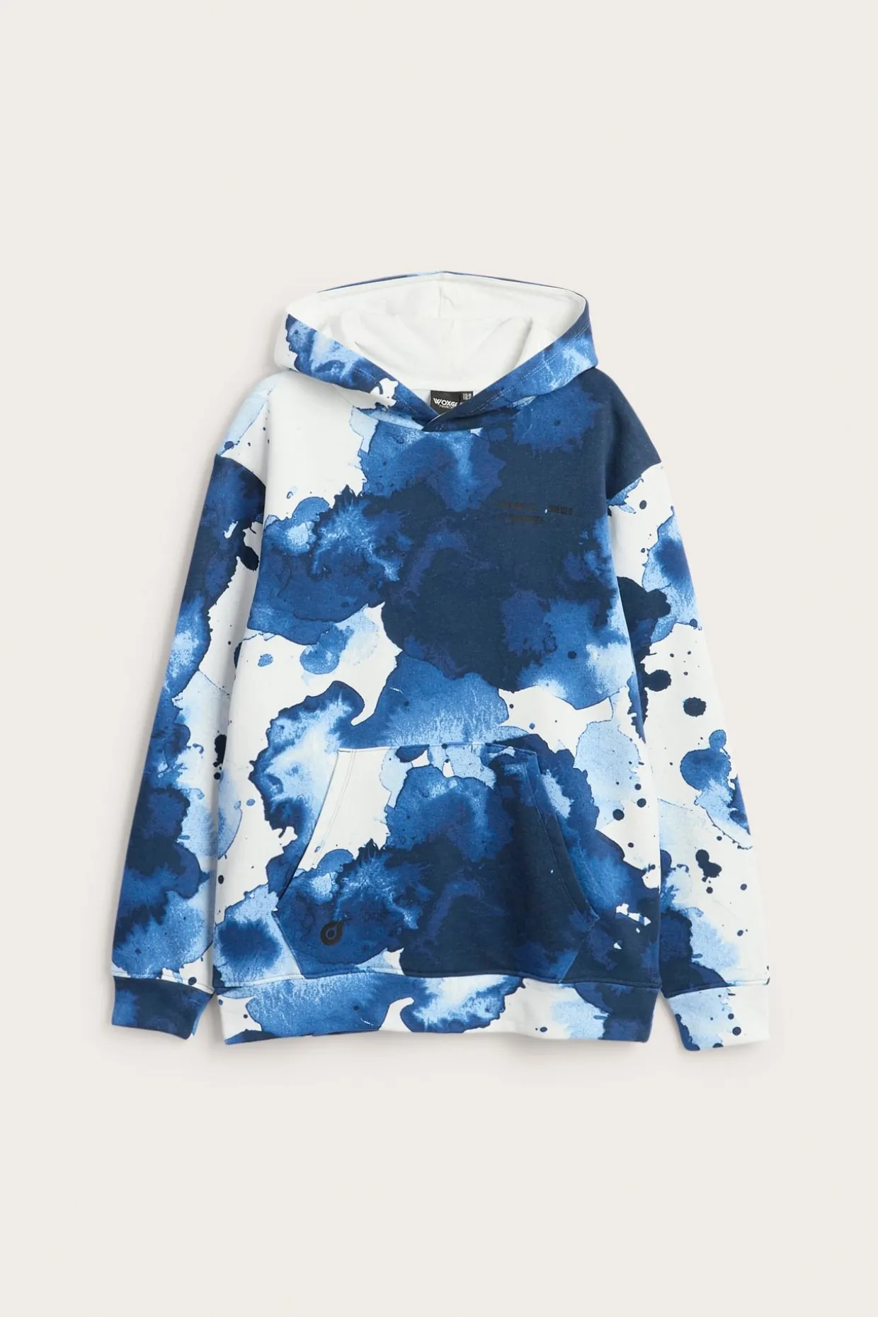 Mönstrad hoodie