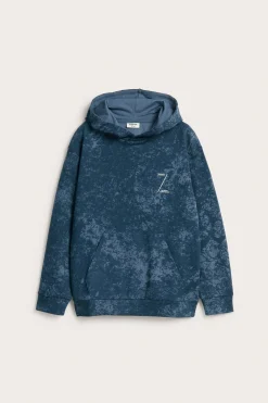Mönstrad hoodie