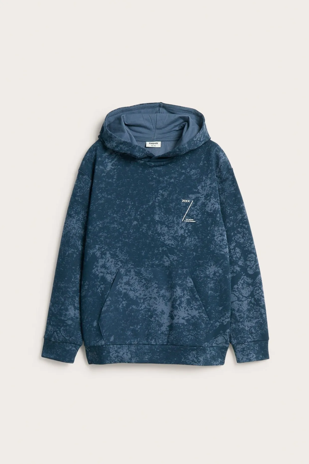 Mönstrad hoodie
