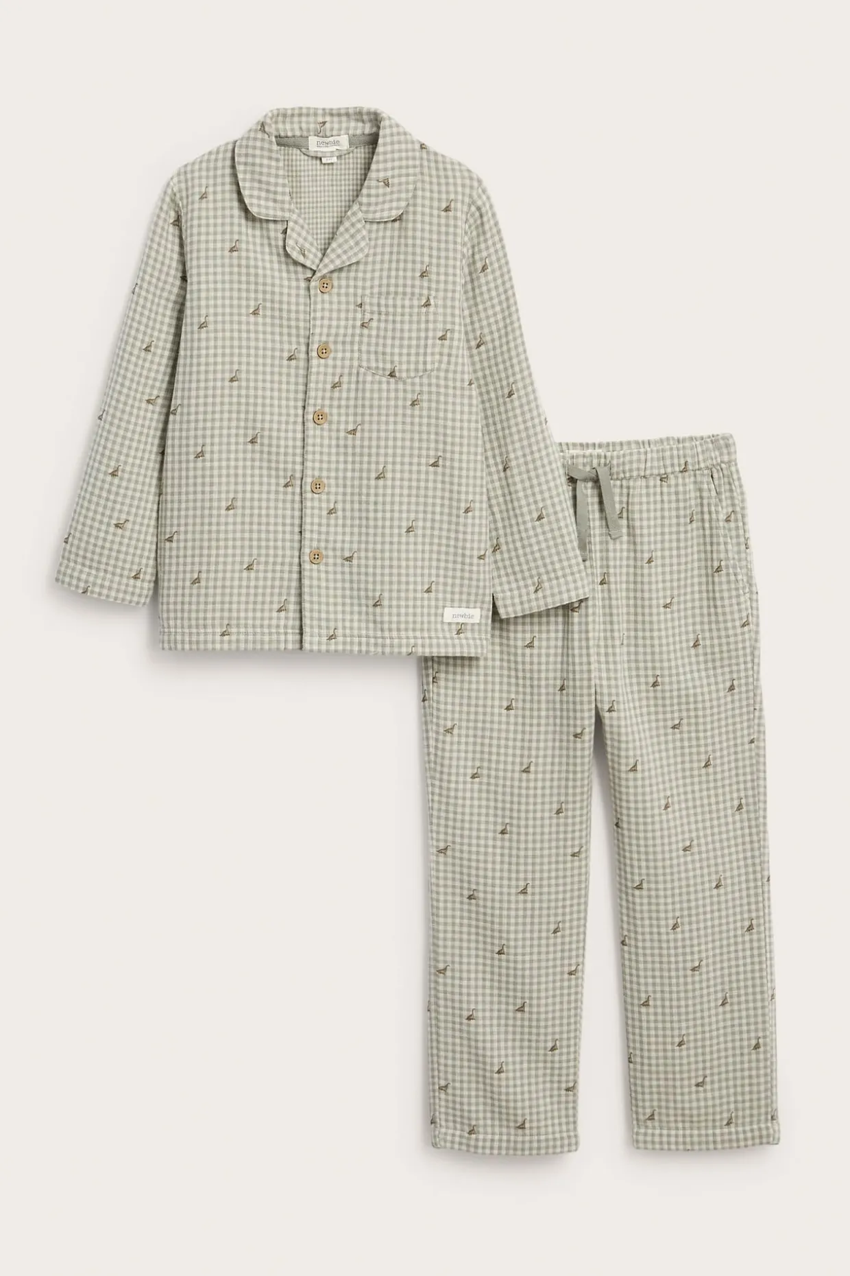 Mönstrad pyjamas