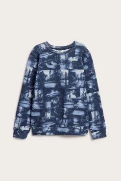 Mönstrad sweatshirt