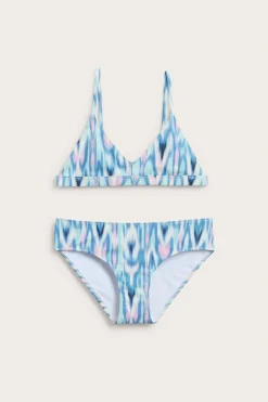 Mönstrad triangelbikini