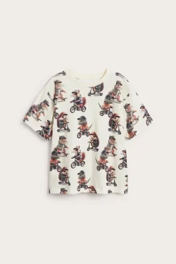 Mönstrad t-shirt