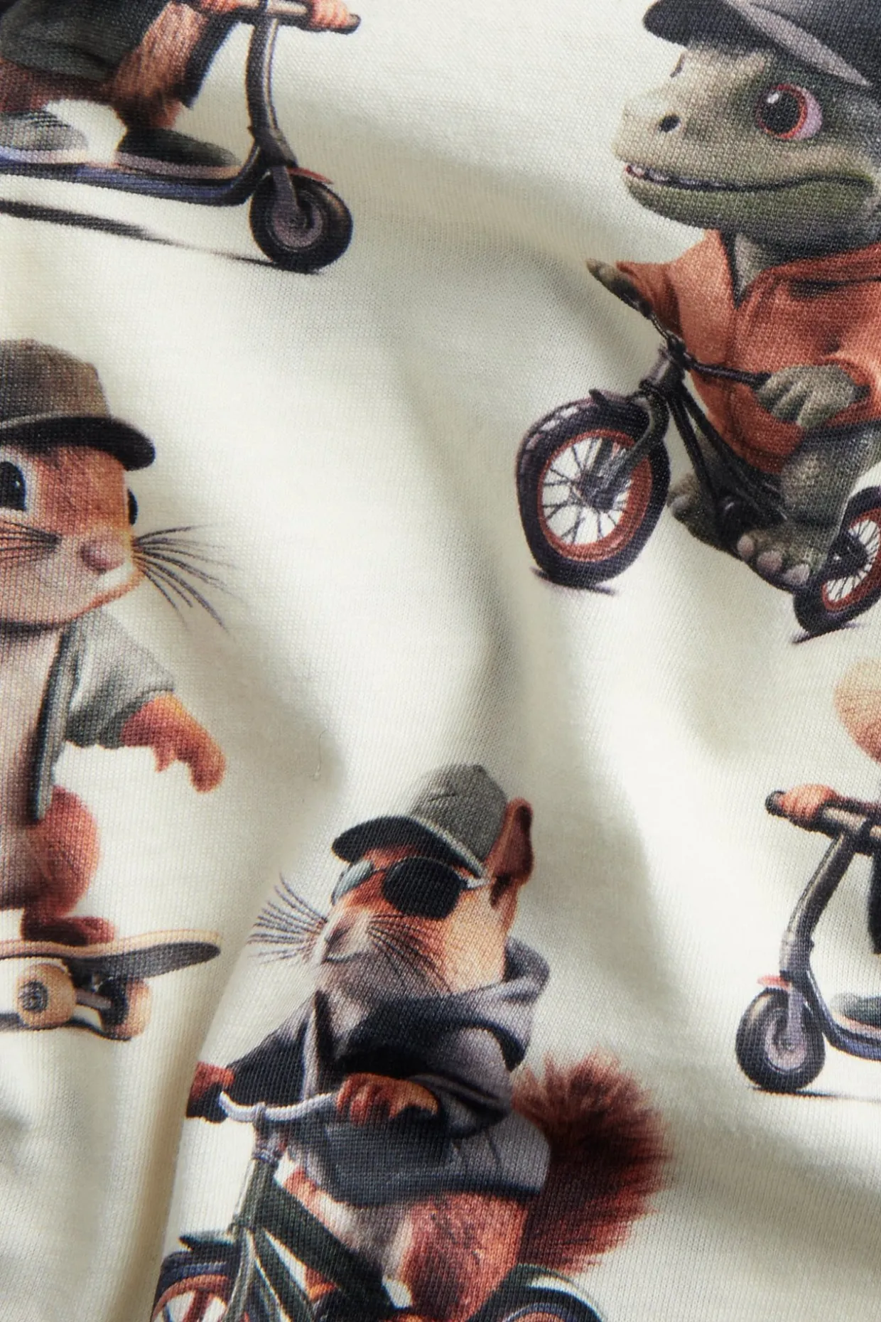 Mönstrad t-shirt