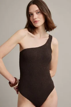 One shoulder baddräkt