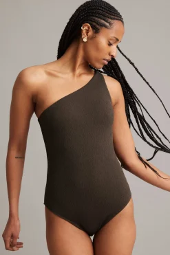 One shoulder baddräkt