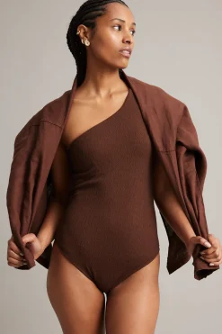 One shoulder baddräkt