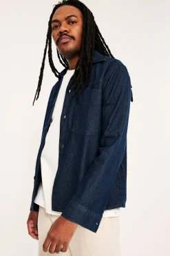 Overshirt i denim