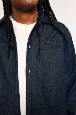 Overshirt i denim