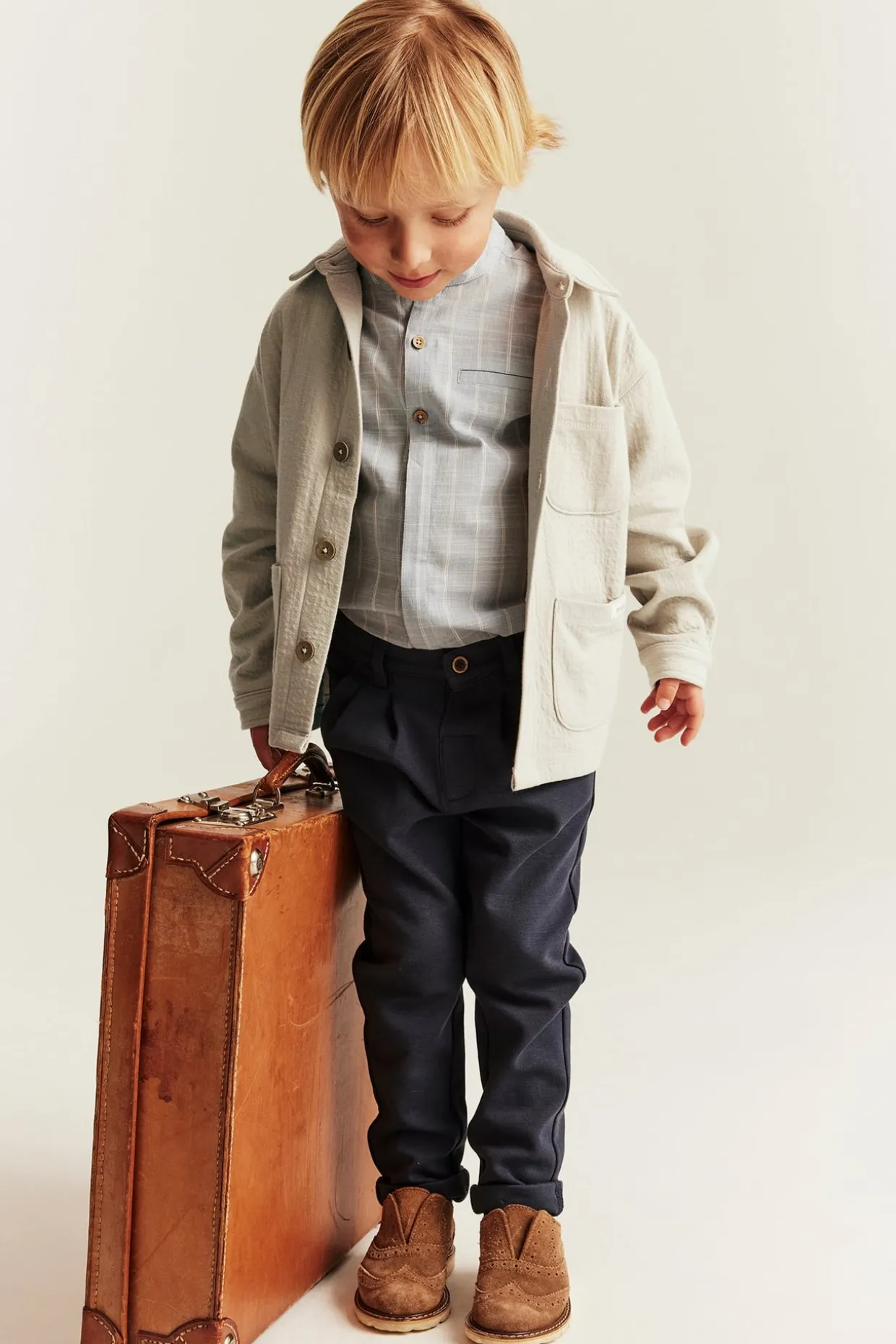 Overshirt med krage