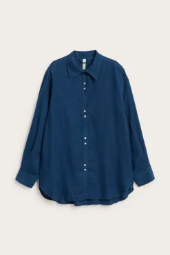 Oversized linneskjorta