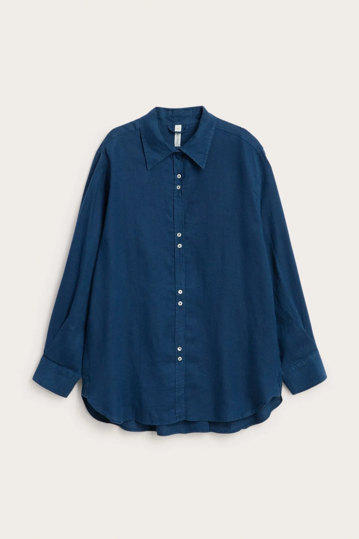 Oversized linneskjorta