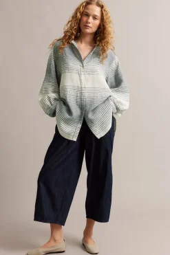 Oversized linneskjorta
