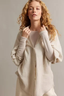 Oversized linneskjorta