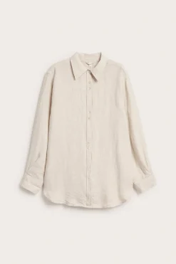 Oversized linneskjorta