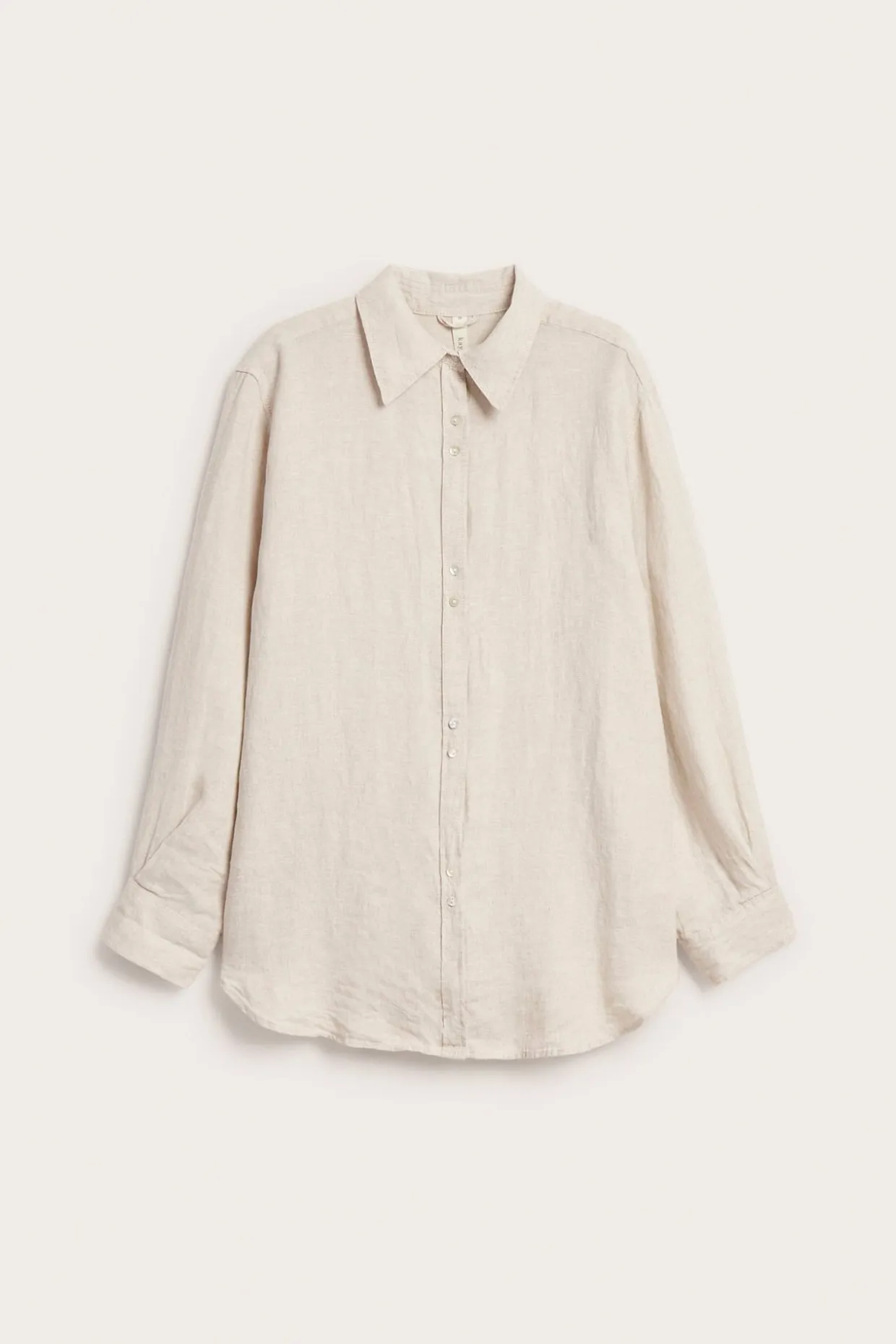 Oversized linneskjorta