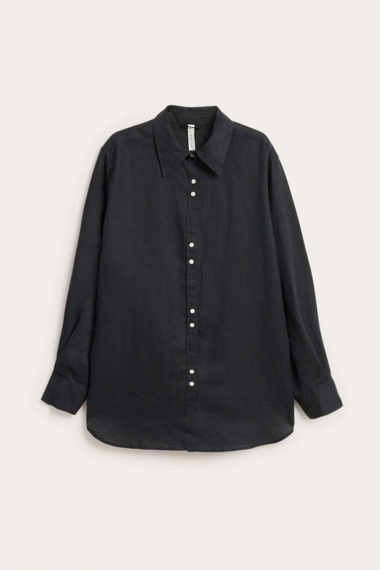 Oversized linneskjorta