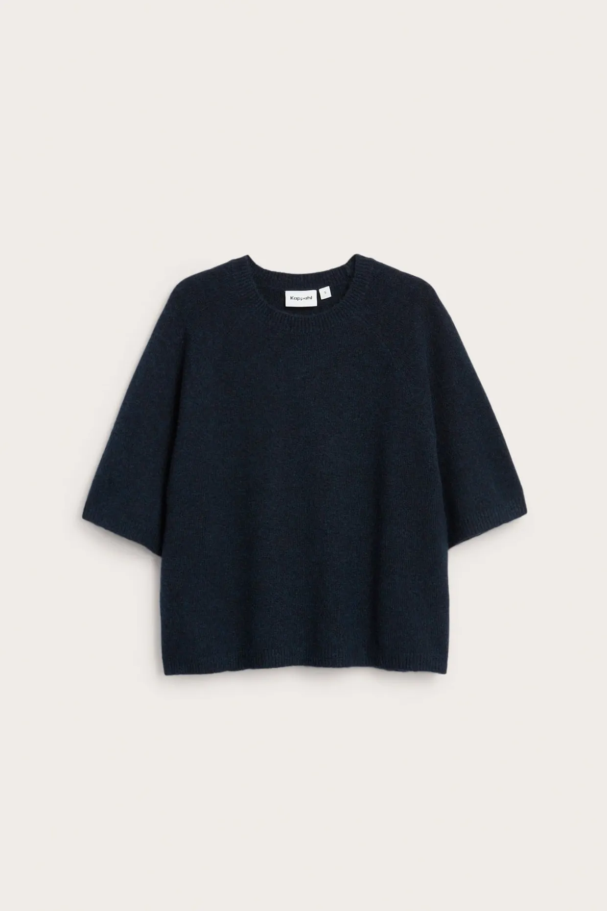 Oversized stickad t-shirt
