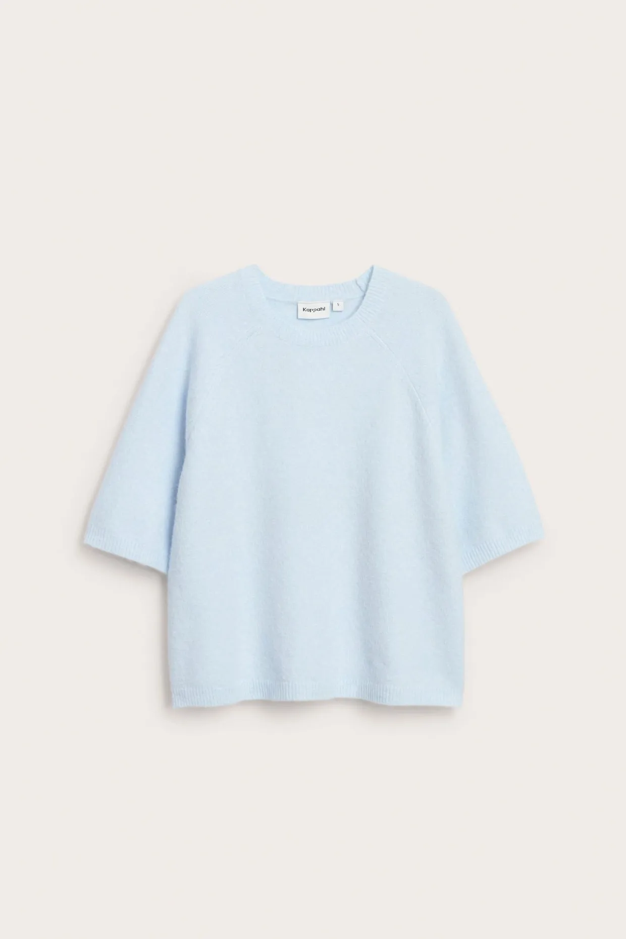 Oversized stickad t-shirt