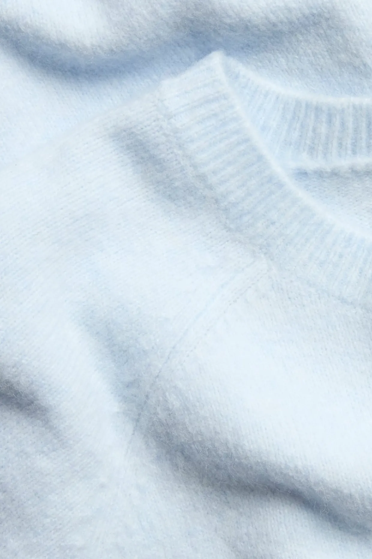 Oversized stickad t-shirt