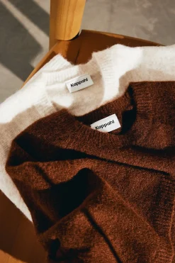 Oversized stickad t-shirt