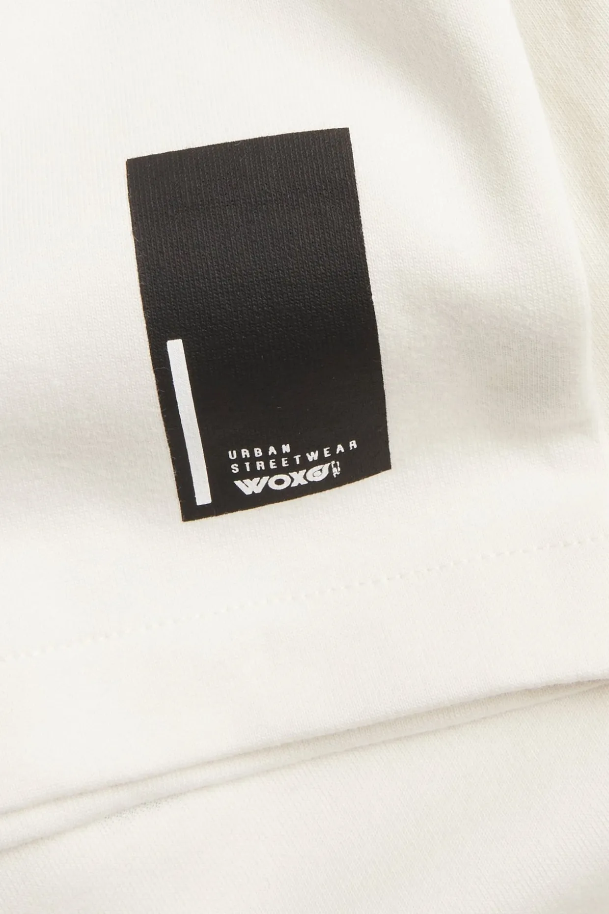 Oversized t -shirt med texttryck
