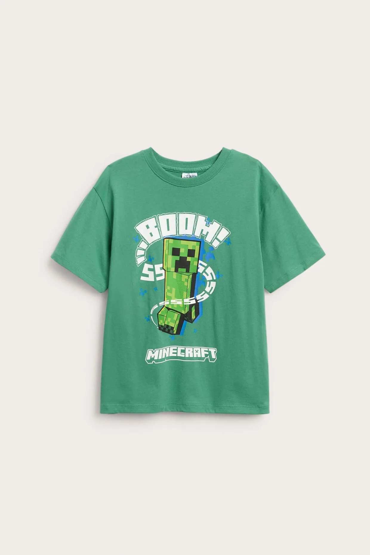 Oversize t-shirt med Minecraft print