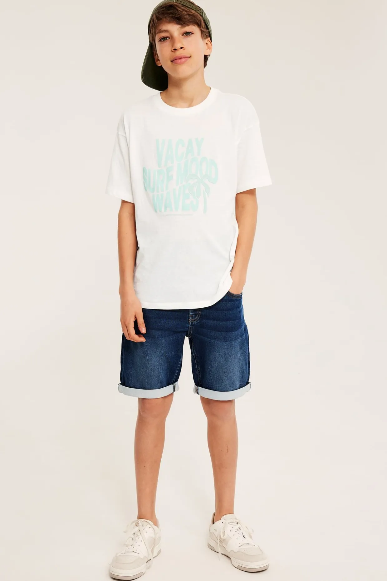 Oversize t-shirt med print