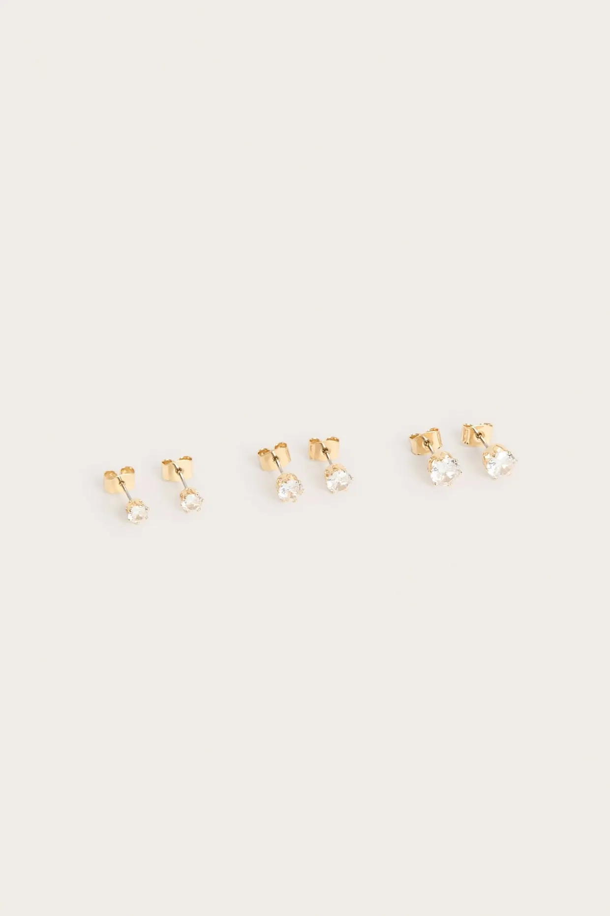 3-pack örhängen