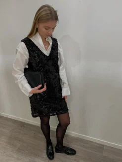 Paljettklänning