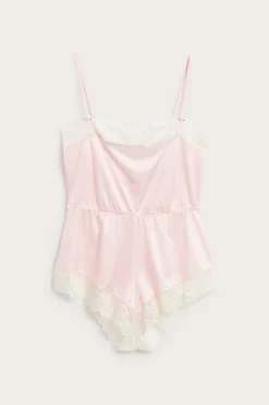 Playsuit i satin