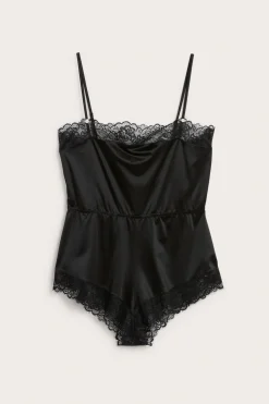 Playsuit i satin