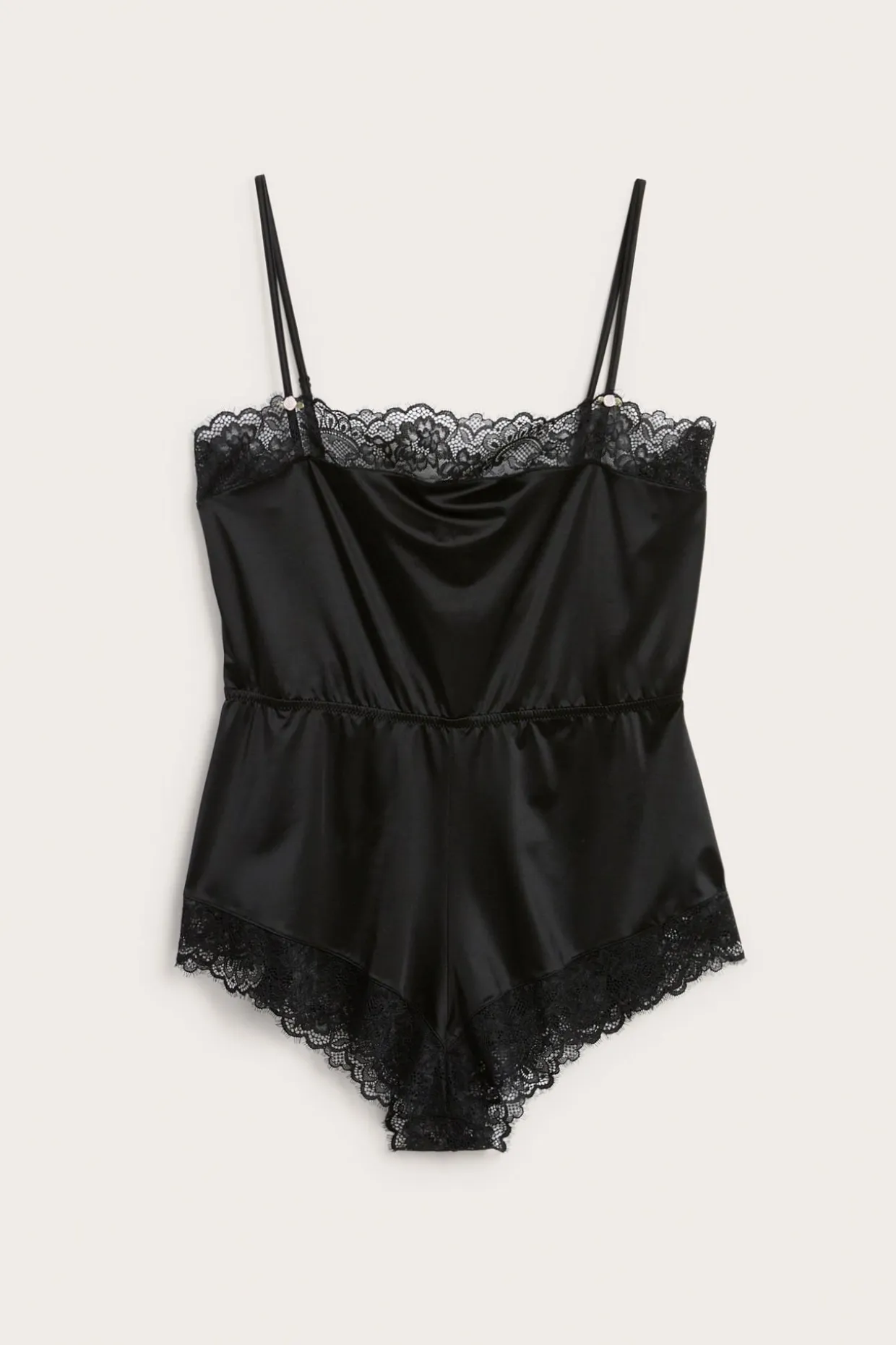 Playsuit i satin