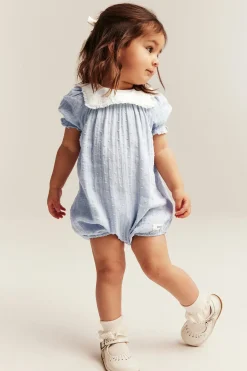 Playsuit med sjömanskrage