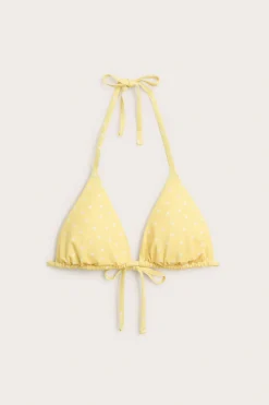 Prickig trekantsbikini-bh